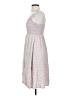 Hem & Thread 100% Rayon Silver Cocktail Dress Size S - photo 5