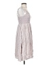 Hem & Thread 100% Rayon Silver Cocktail Dress Size S - photo 4