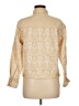 Bill Blass Gold Long Sleeve Blouse Size M (petite) - photo 2