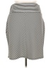 Apt. 9 Stripes Black Casual Skirt Size XL - photo 2
