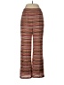Gemma + Jane Stripes Brown Casual Pants Size L - photo 1