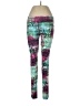 Dona Jo Graphic Purple Active Pants Size L - photo 1