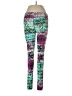 Dona Jo Graphic Purple Active Pants Size L - photo 2