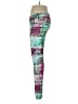 Dona Jo Graphic Purple Active Pants Size L - photo 5