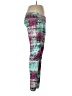 Dona Jo Graphic Purple Active Pants Size L - photo 4