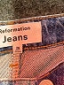 Reformation Jeans Hearts Blue Jeans Size 26 waist - photo 3