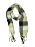 Old Navy 100% Polyester Plaid Ivory Black Scarf One size - photo 1