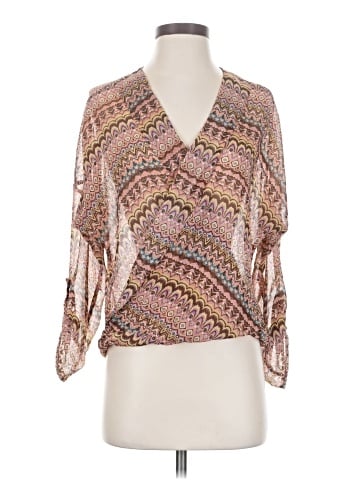 About A Girl 3/4 Sleeve Blouse (view 1)