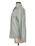 Athleta Stripes Gray Long Sleeve Blouse Size XS - photo 5