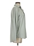 Athleta Stripes Gray Long Sleeve Blouse Size XS - photo 4