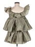 Tome 100% Polyester Green Sleeveless Blouse Size M - photo 2