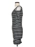 Bebe Stripes Black Casual Dress Size S - photo 5