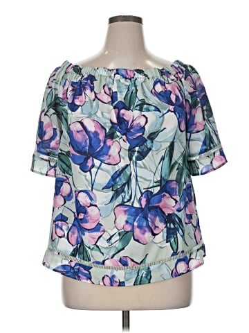 Octavia Short Sleeve Blouse (view 1)