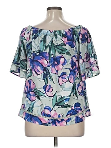 Octavia Short Sleeve Blouse (view 2)