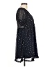 Mi ami 100% Polyester Stars Blue Cocktail Dress Size M - photo 4