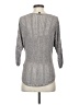 Express 100% Rayon Metallic Silver Pullover Sweater Size S - photo 2