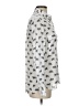 Max Jeans 100% Rayon Print Ivory Long Sleeve Blouse Size S - photo 4