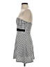 Bongo Houndstooth White Cocktail Dress Size S - photo 5