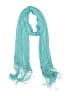 Kenneth Cole Collection 100% Rayon Teal Blue Scarf One size - photo 1