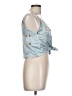 Unbranded Blue Sleeveless Blouse Size L (estimated) - photo 4