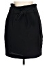 Express 100% Polyester Solid Black Casual Skirt Size 10 - photo 1