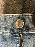 Topshop Solid Blue Jeans Size 10 - photo 7