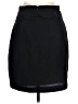 Express 100% Polyester Solid Black Casual Skirt Size 10 - photo 2