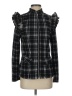 Shein Plaid Black Jacket Size 4 - photo 1