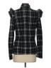 Shein Plaid Black Jacket Size 4 - photo 2