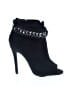 Qupid Black Ankle Boots Size 5 1/2 - photo 1
