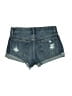 JBD 100% Cotton Stripes Blue Denim Shorts Size S - photo 2