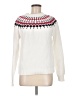 J.Crew Hearts White Pullover Sweater Size M - photo 1