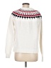 J.Crew Hearts White Pullover Sweater Size M - photo 2