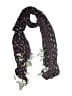 Per Una 100% Viscose Black Blue Scarf One size - photo 1
