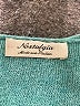 Nostalgia Teal Blue Pullover Sweater Size M - photo 7