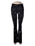7 For All Mankind Stars Black Jeans Size 28 waist - photo 1