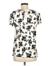 Assorted Brands Ivory Short Sleeve Blouse Size M - photo 2