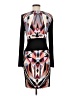 Venus Graphic Black Cocktail Dress Size M - photo 2