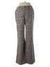 Gilli 100% Polyester Houndstooth Brown Dress Pants Size M - photo 2