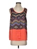 Pixley 100% Polyester Orange Sleeveless Blouse Size S - photo 1
