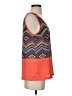 Pixley 100% Polyester Orange Sleeveless Blouse Size S - photo 4