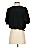 TeXTURE & THREAD Madewell Black Short Sleeve Blouse Size XS - photo 2