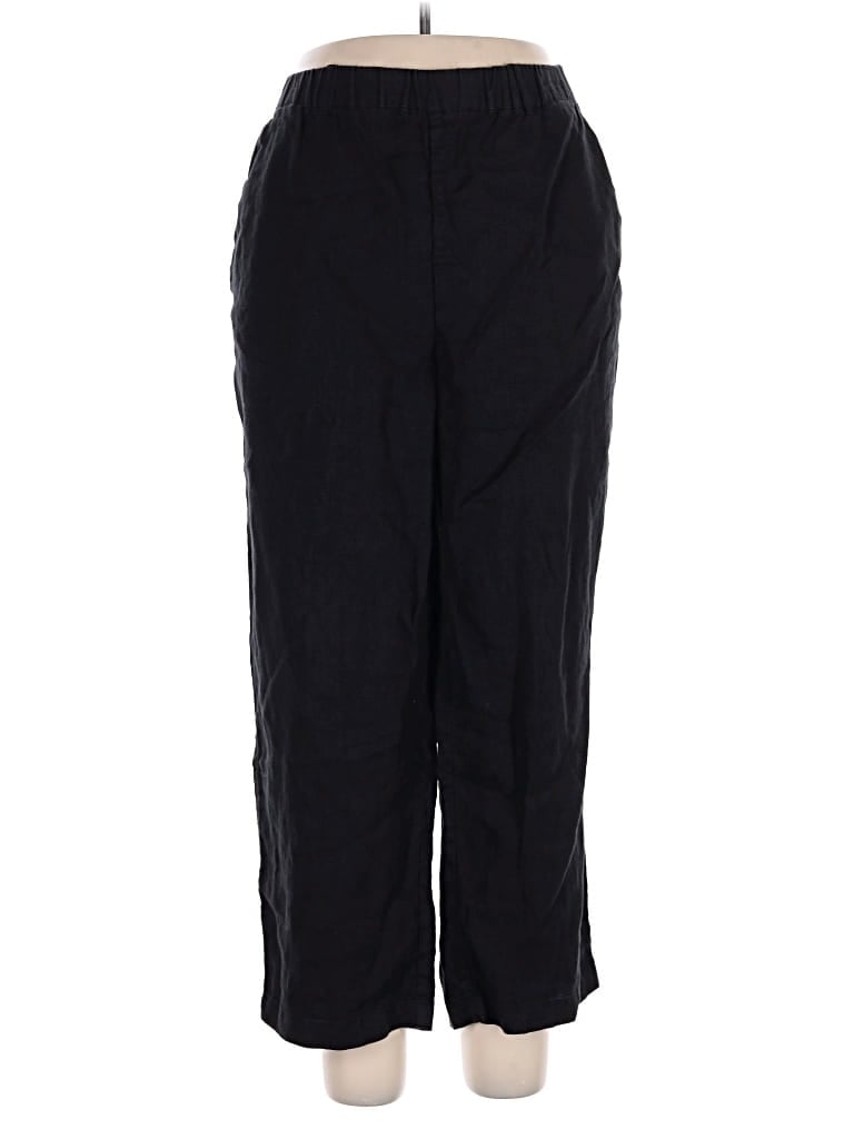 Pre-owned Quince Track Pants In Black