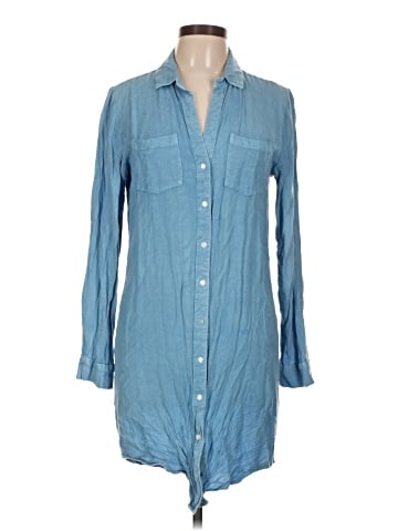 Style Envy 3/4 Sleeve Button-Down Shirt (view 1)