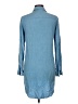 Style Envy 100% Rayon Blue 3/4 Sleeve Button-Down Shirt Size L - photo 2