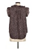 Ann Taylor 100% Polyester Black Sleeveless Blouse Size M - photo 2