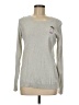 J.Crew Factory Store 100% Cotton Silver Gray Pullover Sweater Size M - photo 1