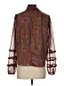Ann Taylor Brown Long Sleeve Blouse Size XS - photo 2