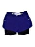 Athleta Blue Black Athletic Shorts Size XXS - photo 2