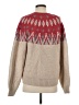 Lucky Brand Chevron-herringbone Tan Pullover Sweater Size S - photo 2